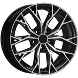 ARC-G692-44 7.5x17" -5x115 ET35 70.2 Black Diamond Roma Jant (4 Adet)