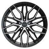 ARC-VALENCIA 8018-02 8.0x18" -5x100 ET35 57.1 Black Diamond VALENCIA Jant (4 Adet)