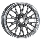 EMR-E441-06 8.0x18-5x100 ET35 67.1 Gun Metal Lip Jant (4 Adet)