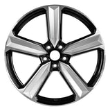 EMR-S1015-05 8.0x18" -5x108 ET35 67.1 Deep Black Silver Diamond Jant (4 Adet)