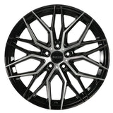 ARC-G6948-05 8.0x18" -5x108 ET35 73.1 Black  Diamond VALENCİA Jant (4 Adet)