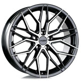 ARC-G6948-10 8.0x18" -5x112 ET30 66.6 Black  Diamond VALENCİA Jant (4 Adet)