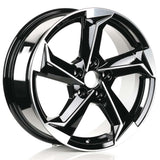 EMR-18120-04 8.0x18"-5x112 ET45 66.5 Black Diamond Jant (4 Adet)