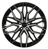 ARC-G6948-20 8.0x18" -5x114.3 ET35 73.1 Black  Diamond VALENCİA Jant (4 Adet)