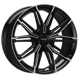 ARCEO-ASW05-16  8.0x19" -5x108 ET40 73,1 Black Diamond Jant (4 Adet)