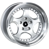 EMR-L2384-01 8.5x17" -5x120 ET28 72.6 Silver Lip Polish-Chrome R Jant (4 Adet)