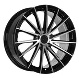 ARC-G6959-02 8.5x19" -5x108  ET38 73.1 Black Diamond Jant (4 Adet)