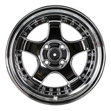 EMR-L002-10 9.0x16 -4x100 ET+15 67,1 Machined Lip-Silver Jant (4 Adet)