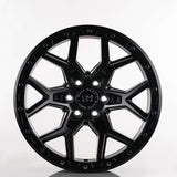 EMR-1536-02 9.0x17"-6x139.7 ET12 110 Matt Black Jant (4 Adet)