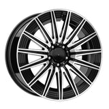 EMR-DY1469-02 9.0x19" -5x112 ET45 66.6 Black Diamond Jant (4 Adet)