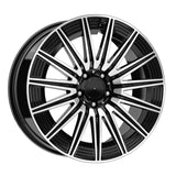 EMR-DY1469-03 9.0x19" -5x112 ET49 66.6 Black Diamond Jant (4 Adet)