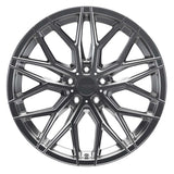 ARC-19141-K-36 9.5x19" -5x120 ET37 72.6 Silver Diamond Jant (4 Adet)