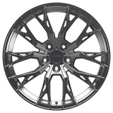 ARC-18239-06 8.0x18" -5x114.3 ET35 73.1 Hyper Black ROMA Jant (4 Adet)