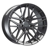 ARC-19193-29 8.5x19"-5x120 ET33 72.6 Titanium Jant (4 Adet)