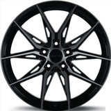 ARC-20177-49 9.0x20" -5x114.3 ET35 73.1 Black Diamond MARSEILLE Jant (4 Adet)