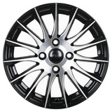 ARC-403-01 5.5x14"-4x100 ET35 67.1 Black Diamond Jant (4 Adet)