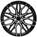 ARC-G6947-11 7.5x17" -5x100 ET35 57.1 Black Diamond Jant (4 Adet)