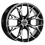 ARC-M01-04 7.5x17" -4x108 ET25 65.1 Black Jant (4 Adet)