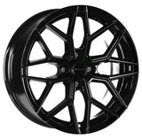 ARC-M02-07 7.0x17" -4x100 ET35 67.1 Gloss Black Jant (4 Adet)