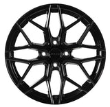 ARC-M02-07 7.0x17" -4x100 ET35 67.1 Gloss Black Jant (4 Adet)