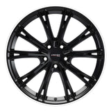 ARCEO-ASW01-64 8.5x20"-5x112 ET45 73.1 Matt Black Lip Diamond Jant (4 Adet)