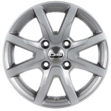 CMS-1010-05 6.0x14"-4x108 ET15 67.2 Silver Jant (4 Adet)