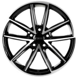 CMS-1190-01 8.0x18" -5x114.3 ET45 66.45 Diamond Black Gloss Jant (4 Adet)