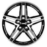 CMS-1221-03 7.5x17" -5x114.3 ET40 67.2 Diamond Black Gloss Jant (4 Adet)