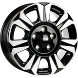 CMS-1239-02 6.5x16"-5x130 ET60 89.1 Diamond Black Gloss Jant (4 Adet)