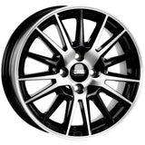 CMS-1264-04 6.0x15" -4x100 ET40 60.1 Diamond Black Gloss Jant (4 Adet)