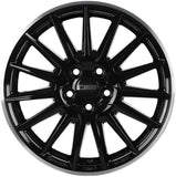 CMS-1264-07 6.0x15" 4x98 ET35 58.1 Diamond Rim Black Gloss Jant (4 Adet)