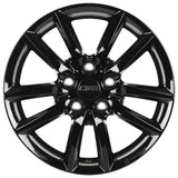 CMS-1275-02 6.5x16"-5x112 ET46 57.1 Complete Black Gloss Jant (4 Adet)