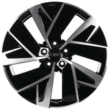 CMS-1340-03 7.5x19"-5x112 ET50 57.1 Diamond Black Gloss Jant (4 Adet)