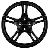 CMS-385-01 7.0x17"-4x100 ET40 67.2 Matt Black Jant (4 Adet)