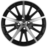 CMS-466-01 6.5x16" -4x100 ET42 67.2 Diamond Matt Black Jant (4 Adet)