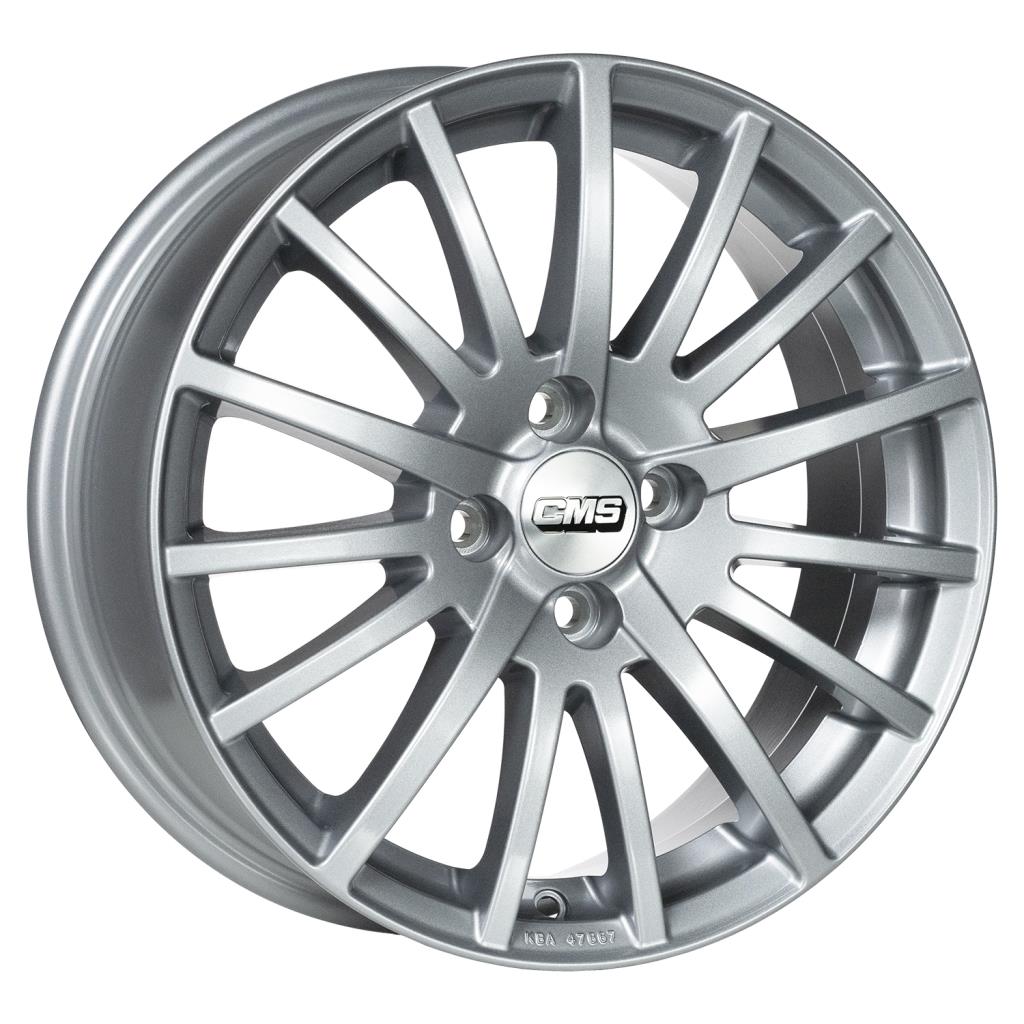 CMS-466-03 6.5x16" -4x100 ET42 67.2 Racing Silver Jant (4 Adet)