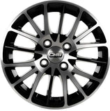 CMS-559-03 6.0x14"-4x108 ET15 65.1 Diamond Black Gloss Jant (4 Adet)