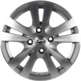 CMS-603-05 6.5x15" -4x100 ET35 65.1 Diamond Racing Silver Jant (4 Adet)