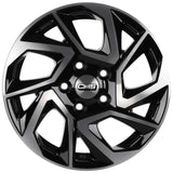 CMS-979-01 6.5x15"-4x100 ET35 67.2 Diamond Black Gloss Jant (4 Adet)