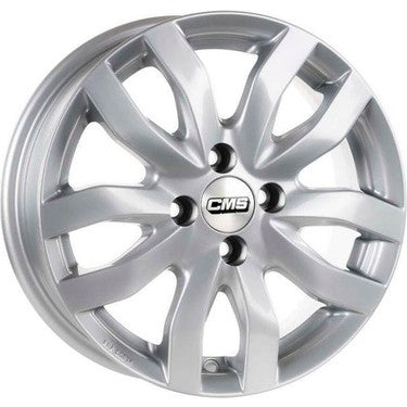 CMS-985-03 6.0x15" -4x100 ET45 67.2 Racing Silver Jant (4 Adet)