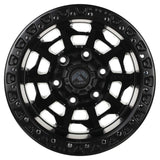 EMR-1261-07 10.0x15"-6x139.7 ET20 110 Matt Black Jant (4 Adet)