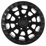 EMR-1261-11 10.0x16"-6x139.7 ET25 110 Matt Black Jant (4 Adet)