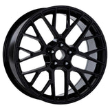 EMR-1268-01 9.0x20" -5x112 ET26 66.45 GLOSS BLACK PAINTED Jant (4 Adet)