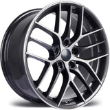 EMR-19121-28 9.5x19"-5x120 ET37 72.6 Grey Diamond Jant (4 Adet)