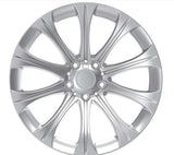 EMR-19175-1-01 9.0x19" -5x120 ET14 72.6 Silver Jant (4 Adet)