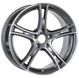 EMR-19247-11 8.0x19" -5x120 ET35 66.6 Titan Diamond Jant (4 Adet)