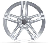 EMR-20179-02 9.5x20" -5x120 ET37 72.56 Full Silver Jant (4 Adet)