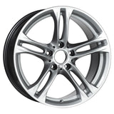 EMR-A144-01 9.0x18" -5x120 ET40 72.6 Silver Jant (4 Adet)