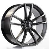 EMR-A186-05 8.0x18"-5x112 ET45 57.1 Gun Metal Jant (4 Adet)