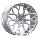 EMR-A319-15 9.5x19" -5x114.3 ET37 73.1 Silver Diamond Jant (4 Adet)
